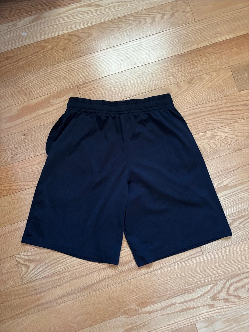 Under Armour Black Boys' Logo Athletic Shorts